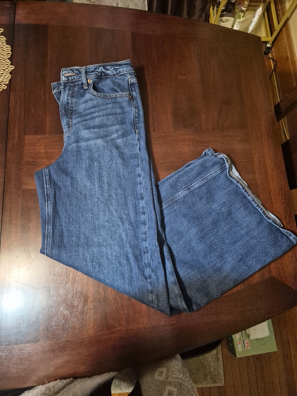 Old Navy Extra High Rise Super Wide Leg Jeans